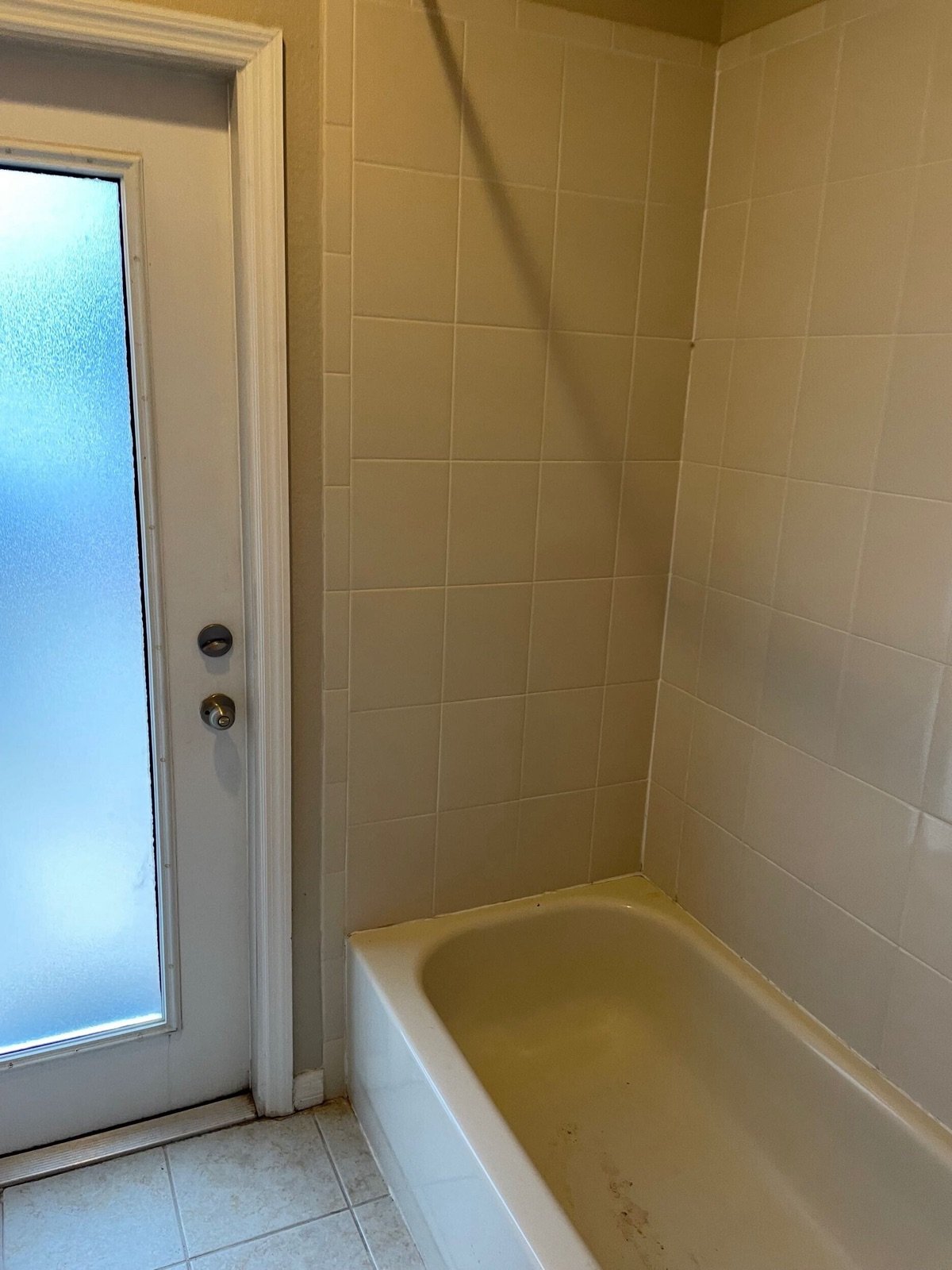 Before: Bathroom remodel