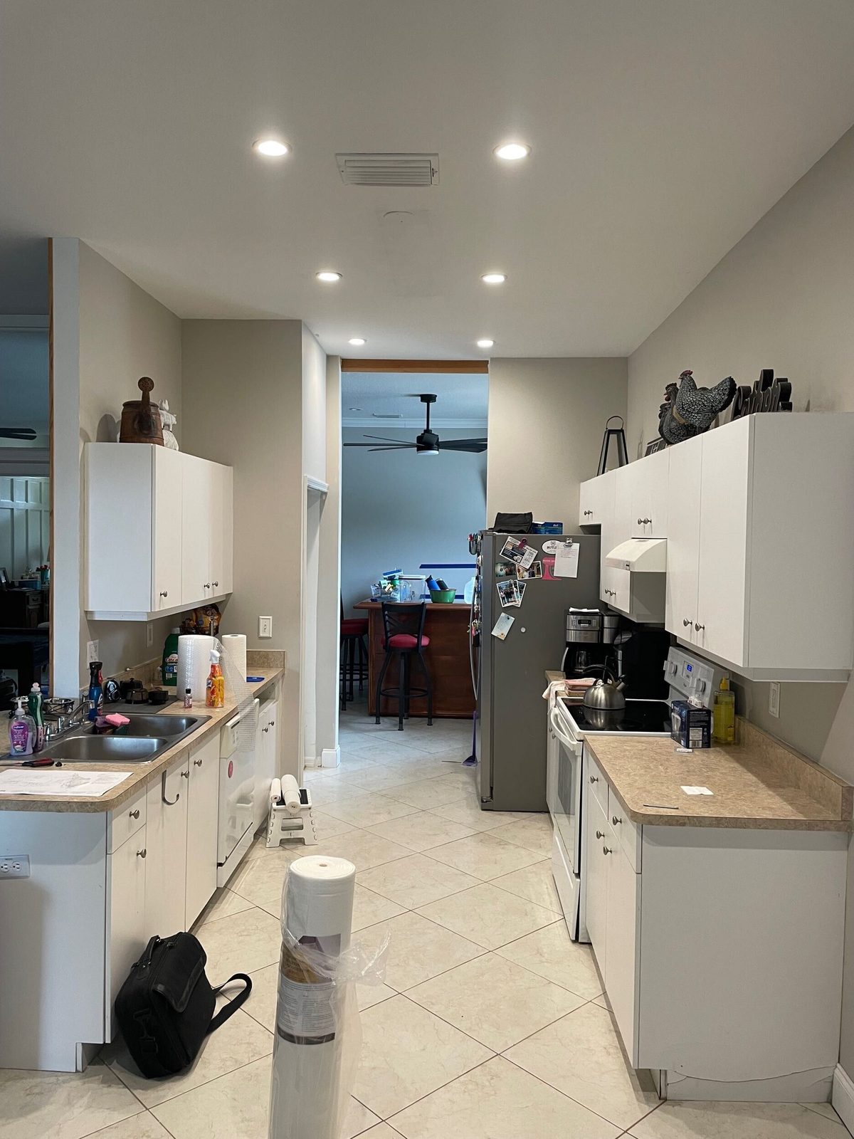 Before: Kitchen remodel