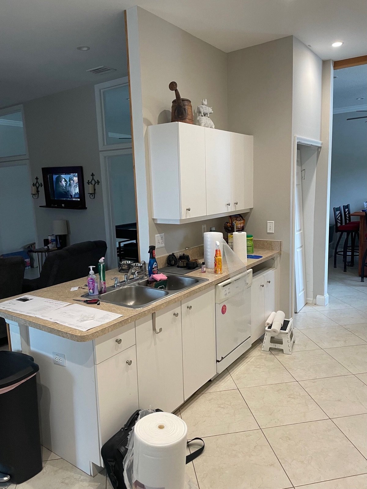 Before: Kitchen remodel