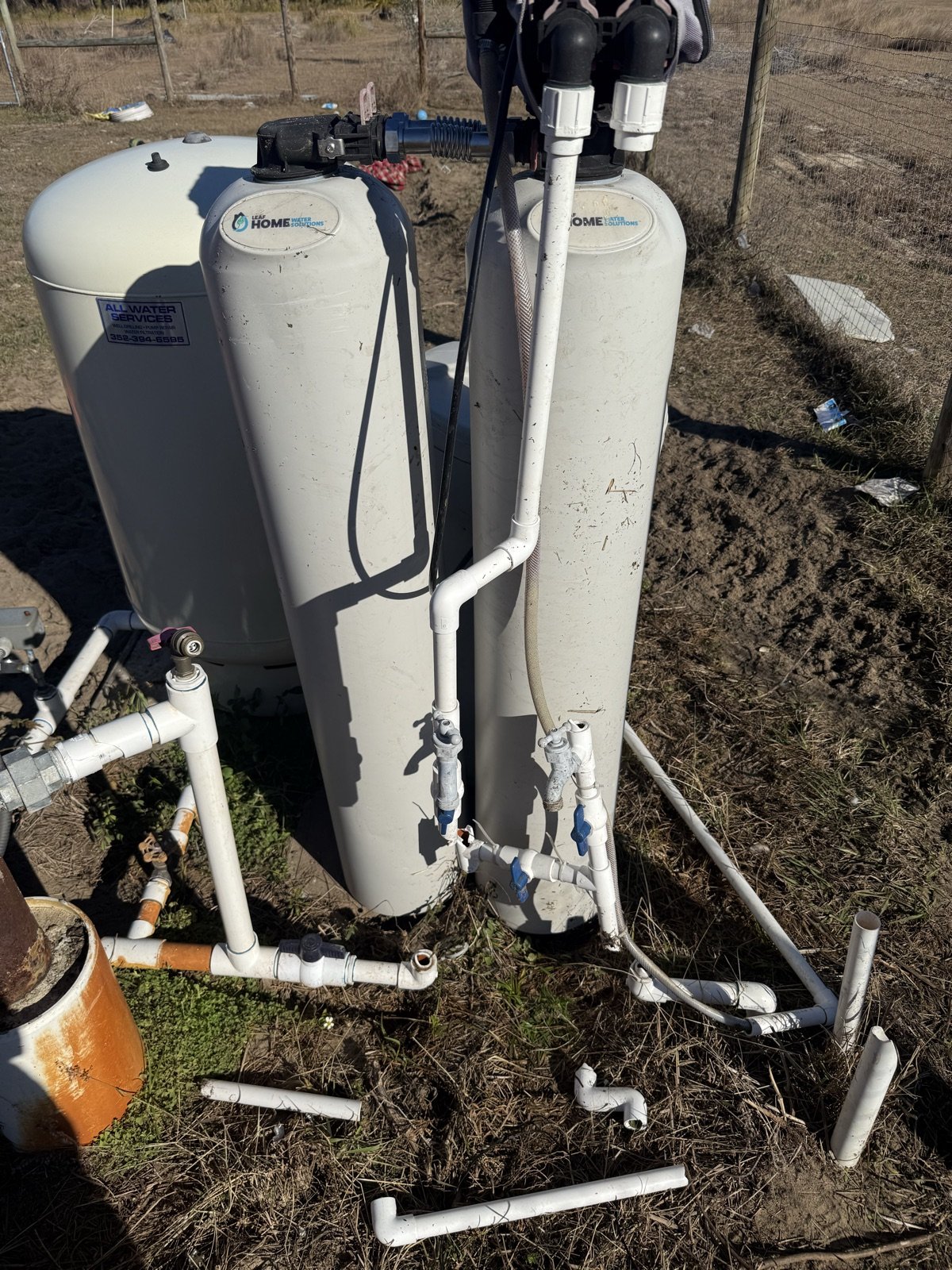 Before: Plumbing and electrical work